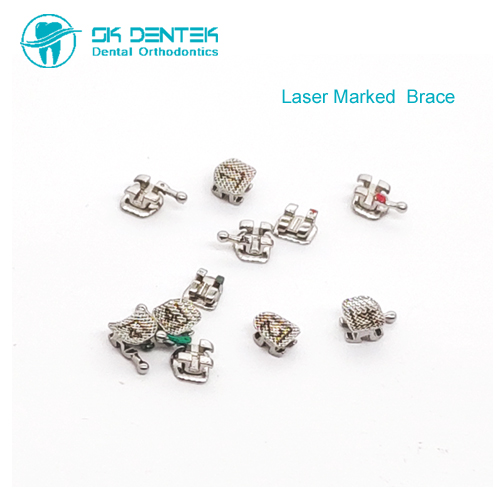 Orthodontic Laser Marked Brace