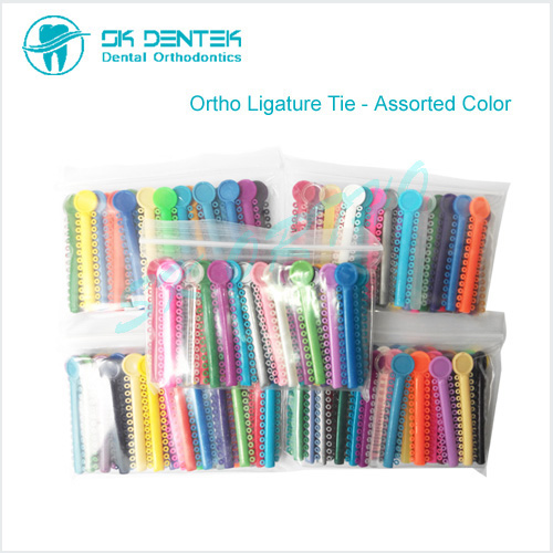Orthodontic Ligature Tie Assorted Color