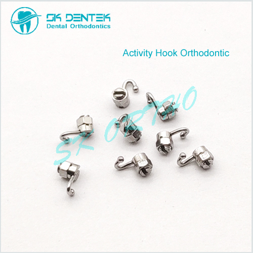 Orthodontic Movable Hook Activity Crimpable Hook
