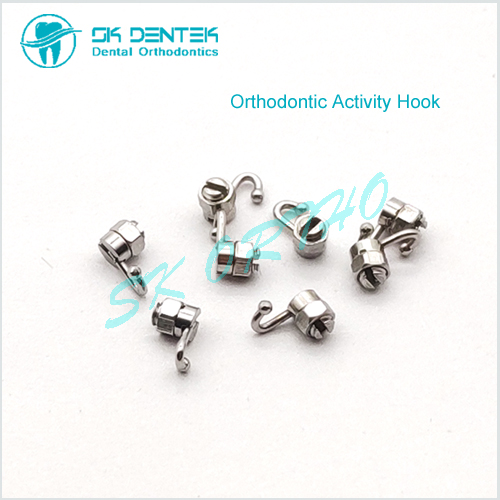 Orthodontic Movable Hook Activity Crimpable Hook