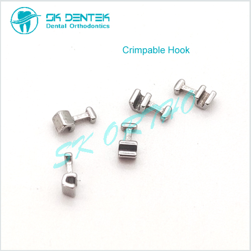 Orthodontic Crimpable Hook Short