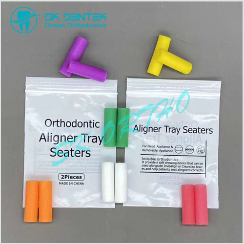 Dental Orthodontic Aligner Tray Seater Chewies Invisible Retainer Seater Teeth Alinger for Invisalign 