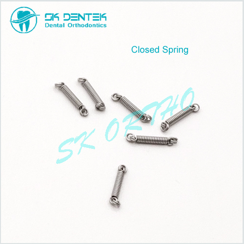 Dental Orthodontic Closed Spring Different Types