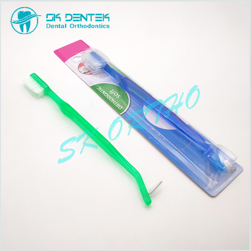 Orthodontic V Shape Toothbrush