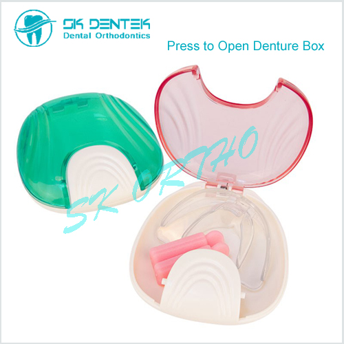 Dental Orthodontic Retainer Denture Aligner Box