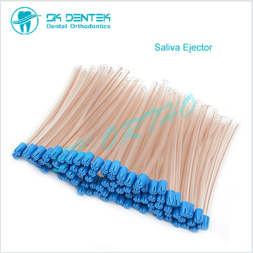 Dental Disposable Soft Tip Saliva Ejector Dental Consumable Suction Tip