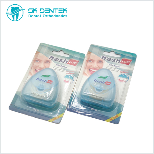  Dental Floss Fresh Up Peppermint Flavor Oral Hygiene Teeth Cleaning Portable Toothpicker Floss