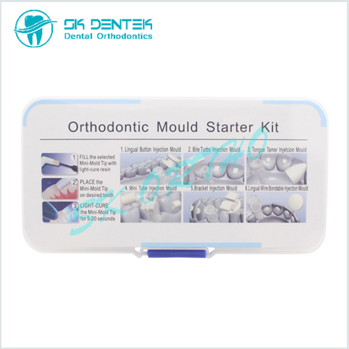  Dental Orthodontic Mould Starter Kit Mini Forming Ortho Mold Accessories Injection kit 