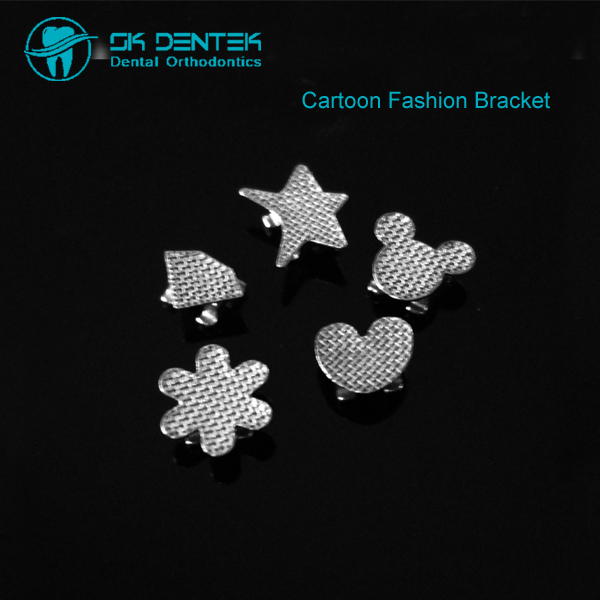 Dental Orthodontic Fashion Bracket Cartoon Braces