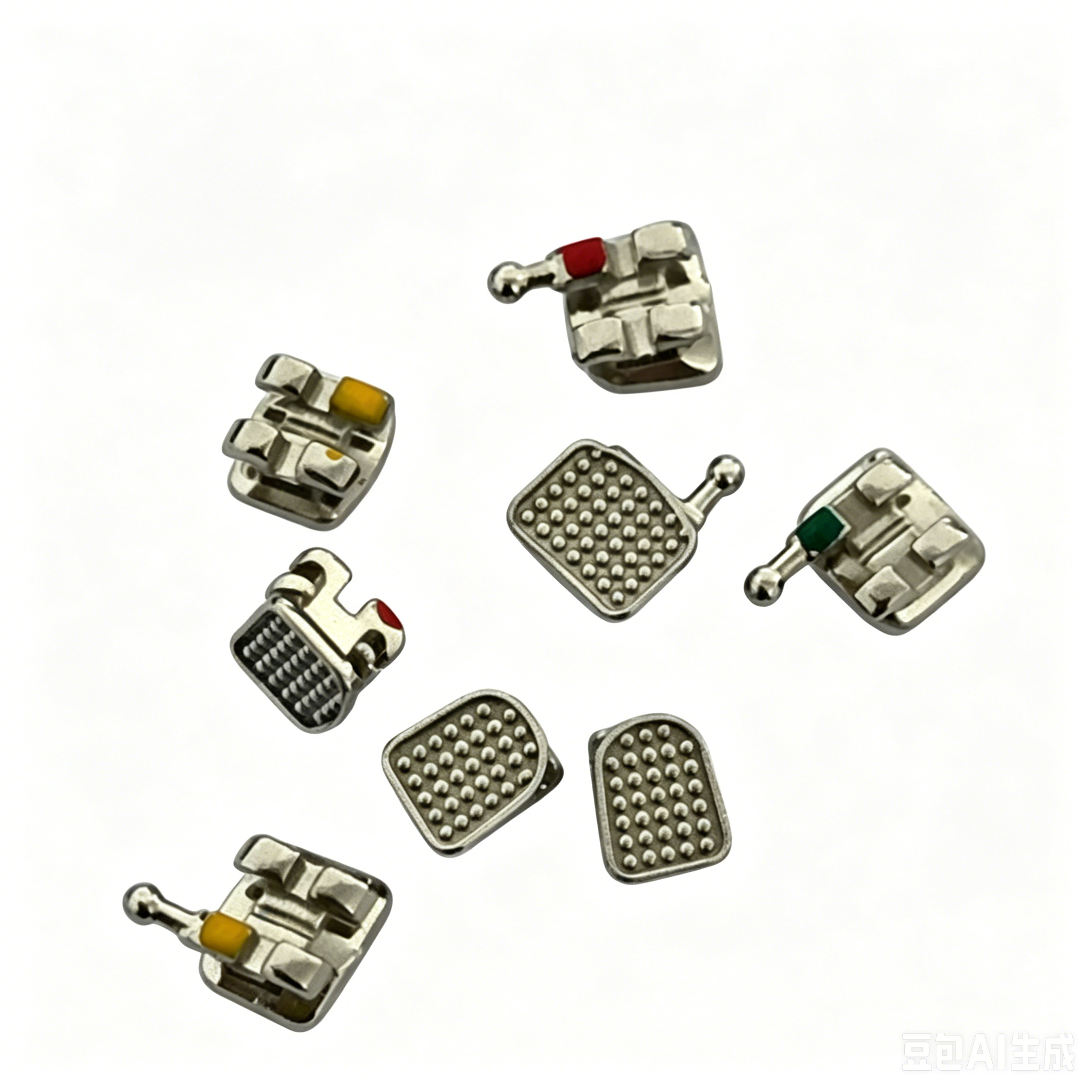Orthodontic Monoblock Bracket Dental Orthodontic One Piece Braces  