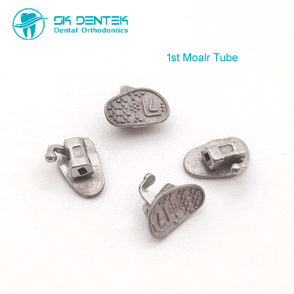 1st Molar Buccal Tube Sandblasted Molar Tube Non-convertible