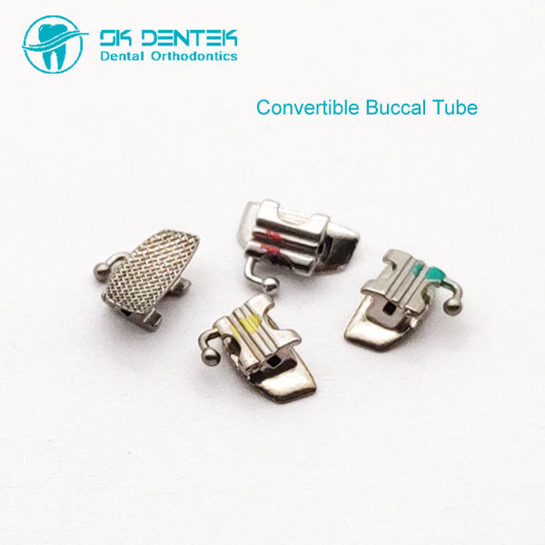 1st Molar Buccal Tube Bondable Mesh Base Buccal Tube Convertible Type 
