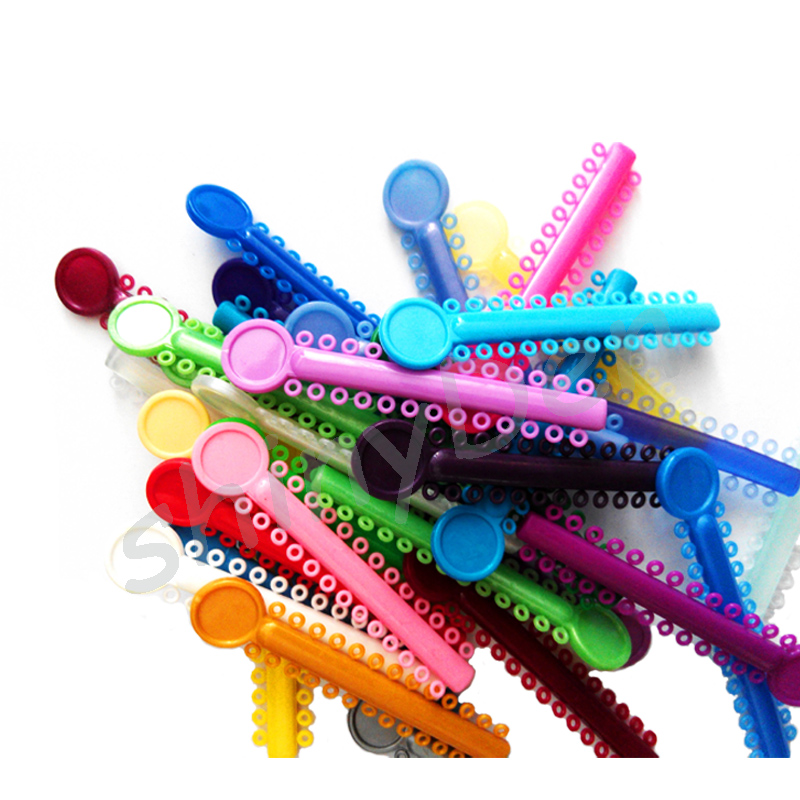 Ligature Tie Orthodontic Colorful Ligature Tie Ortho Elastic Tie