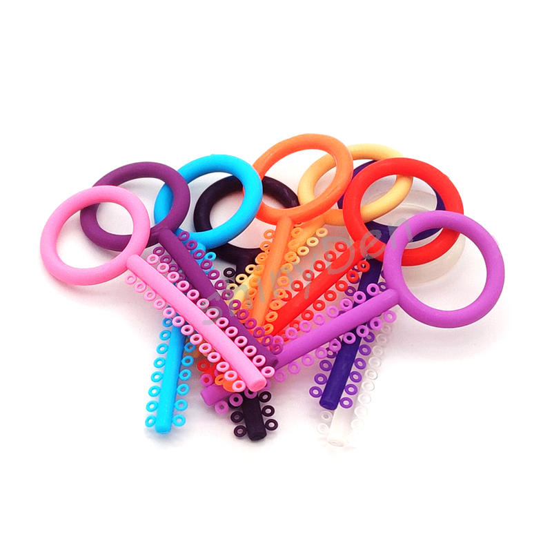 New Type Ligature Tie Dental Orthodontic Colorful Ligature Tie with Big Ring