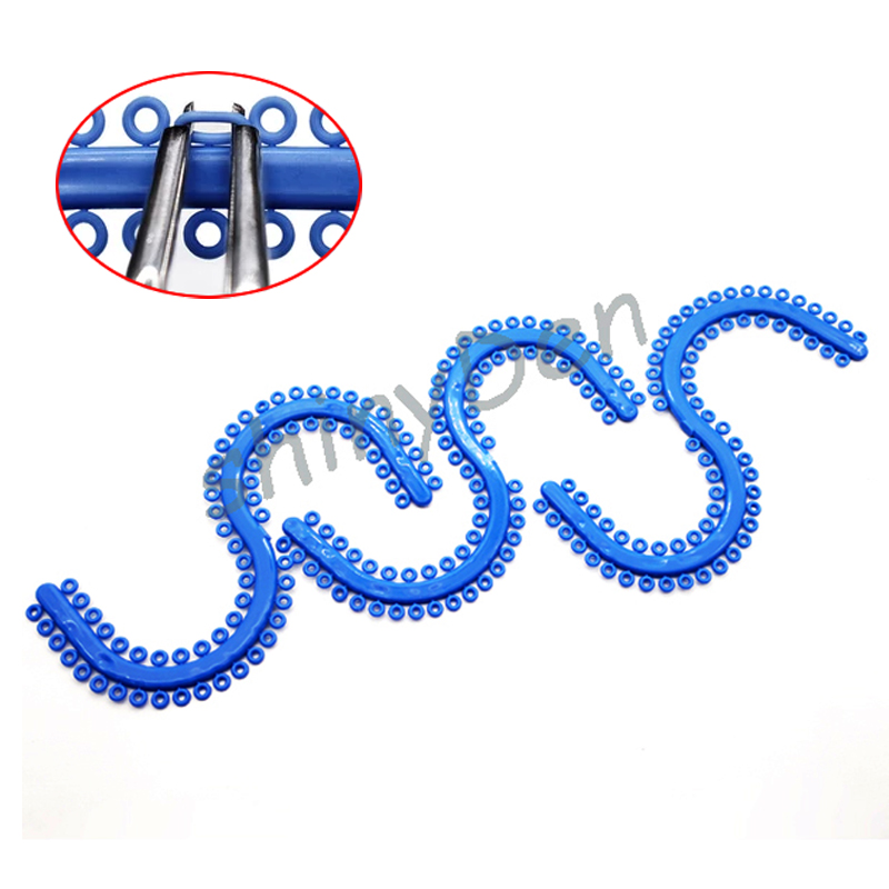 Orthodontic S Shape Separator Ortho Elastic Separators for Dentist