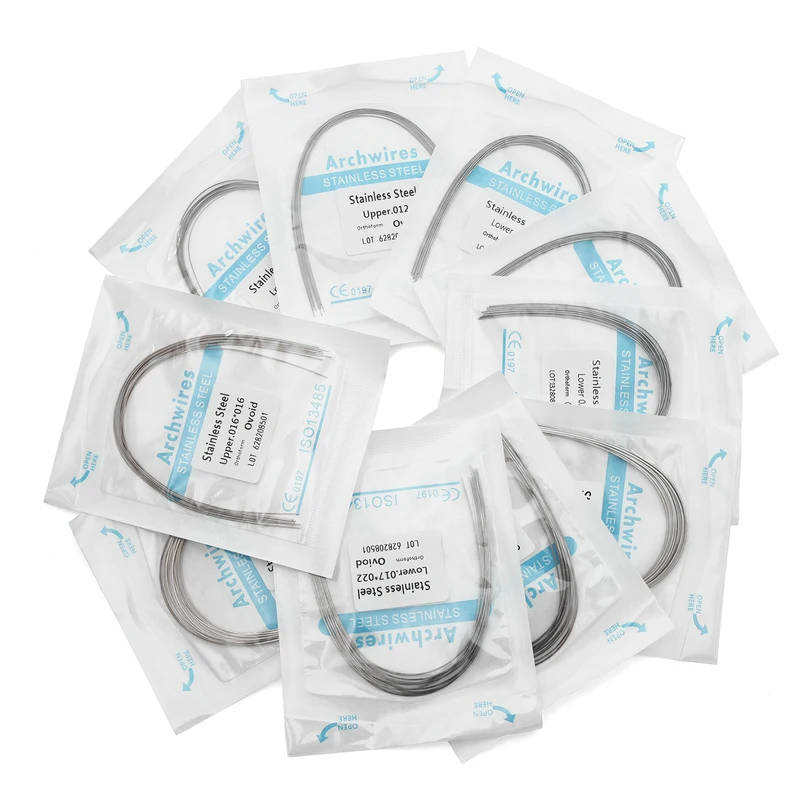 Orthodontic Stainless Steel Arch Wire Dental SS Archwires